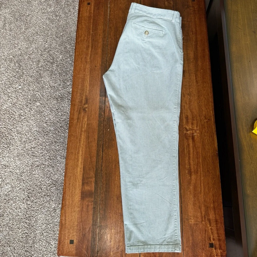 Women’s Striped Gap Girlfriend Khakis Size 10R - Picture 13 of 14